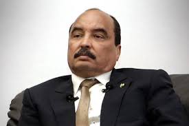 الرئيس الموريتاني في لحظة غضب وانفعال