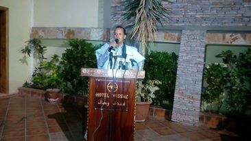 رئيس منتدى الأداب الوطنية الأديب : محمد لمين ولد أحمد دي