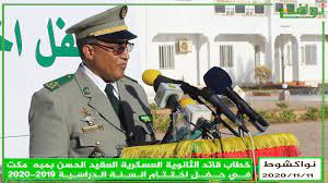 العقيد الحسن ولد مكت / المدير العام للثانوية العسكرية بانواكشوط 