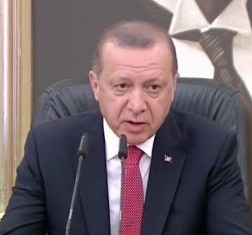 الرئيس  التركي رجب طيب أردوغان