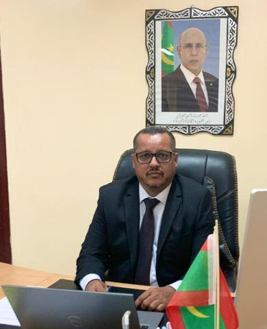 السيد أحمد سالم محمد فال عمي / المدير العام للموريتانية للطيران