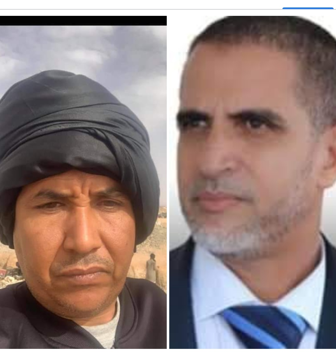 المدير حمود ولد امحمد و الصحفي المختار بابتاح