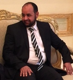 الدكتور محمد سالم أبو عبد الرحمن / نائب آسيا ومنسق الجالية بالعربية السعودية 