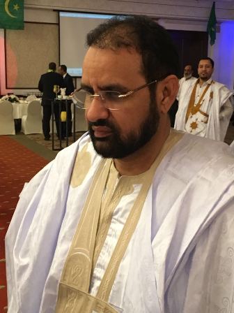 منسق  العام للجالية و ممثل الجزب الحاكم في المملكة العربية السعودية محمد سالم أبو عبد الرحمن 