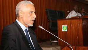  وزير العدل الموريتاني الأستاذ: ابراهيم ولد داداه 